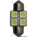 BOMBILLA FESTON 4 LED 1,2W 10/30V