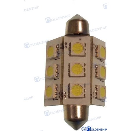 BOMBILLA FESTON 9LED 2W 10/30V