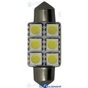 BOMBILLA FESTON 6LED 1,3W 10/30V 15,9*37