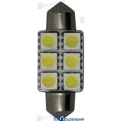 BOMBILLA FESTON 6LED 1,3W 10/30V 15,9*37