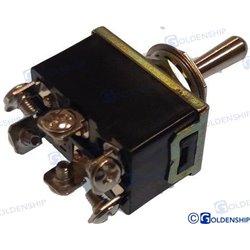 INTERRUPTOR (ON)-OFF-(ON) 6 TORNILLOS