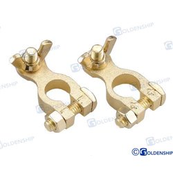 TERMINALES BATERIA - BRONCE (Par)