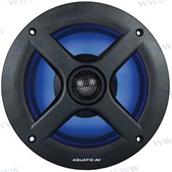 ALTAVOCES AQUATIC PRO SERIE NEGRO LED