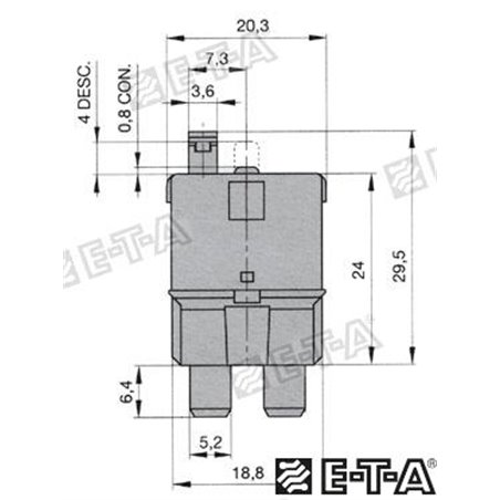 INT. FUSIBLE TERMICO  8A