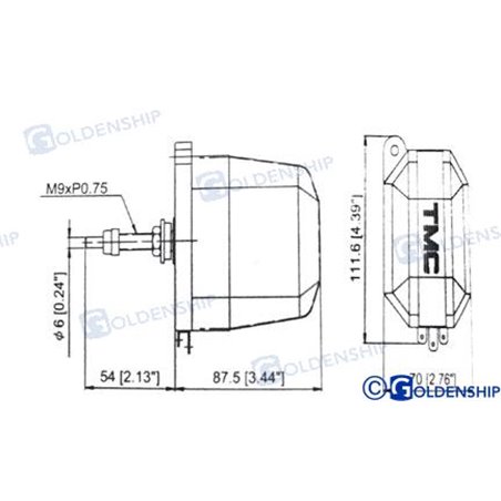 MOTOR LIMPIAPARABRISAS WP.12V.
