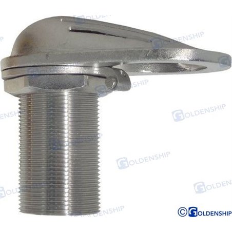 TOMA C/PASACASCOS 3/8" INOX