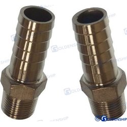 ENTRONQUE 3/8" 15mm INOX (2)