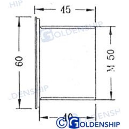 PASACASCOS C/VALV.  42X45