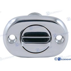 DESAGÜE C/TAPON OVAL INOX 54 MM.