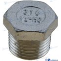 TAPON MACHO  INOX    1&quot;