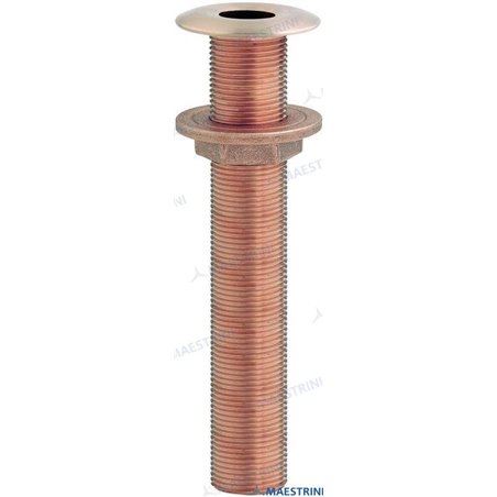 PASACASCO LARGO BRONCE 1"