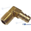 ENTRONQUE LATON 90º  NPT 1/4X3/8" (2)