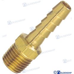 ENTRONQUE LATON NPT 1/4"X5/16" (2)