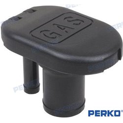 TOMA CUB. C.RAPIDO "GAS" NEGRO