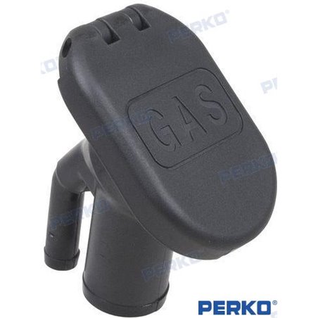 TOMA CUB. C.RAPIDO "GAS" NEGRO