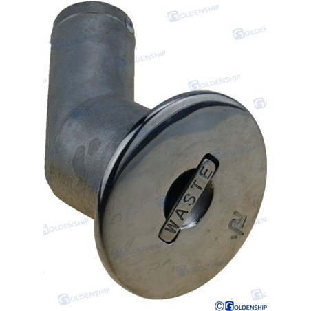 TOMA DE CUBIERTA INOX 45º  "WASTE"