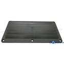 REJILLA VENT. ABS  225 x 123mm NEGRA