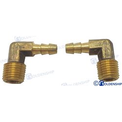 RACOR 90º NPT 1/4 X 1/4"  (PACK DE 2)