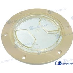 TAPA REGISTRO 102MM TRANSPARENTE