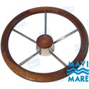 VOLANTE INOX-MADERA 350