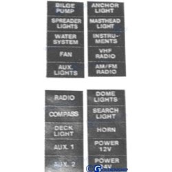 ETIQUETAS PANEL NEGRAS