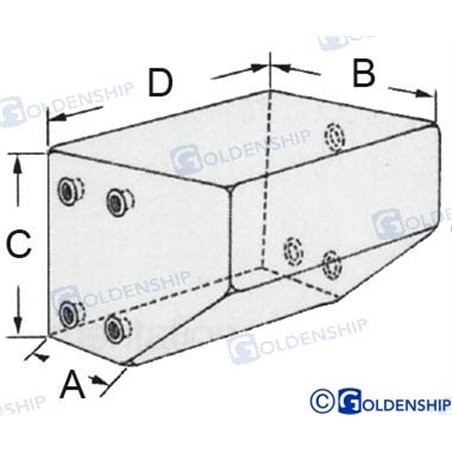 DEPOSITO AGUAS NEGRAS 78L  RECT.