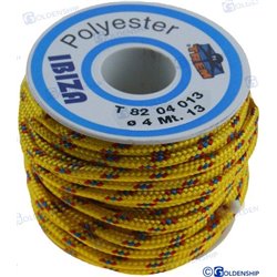 CARRETE "IBIZA"  2,5 MM  AMARILLO