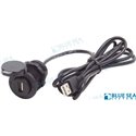 CARGADOR USB 12V c/EXT. CABLE