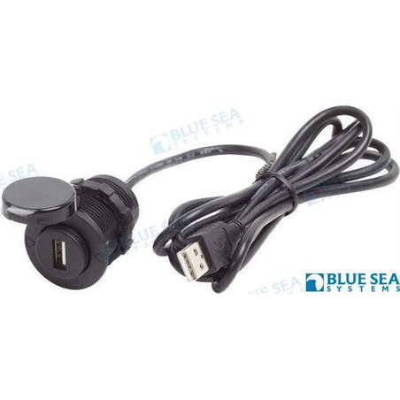 CARGADOR USB 12V c/EXT. CABLE