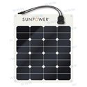 PANEL  SUNPOWER 50W SEMI-RIGIDO