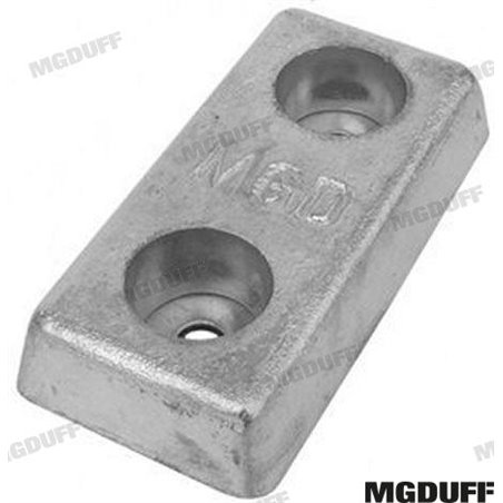 ANODO PLACA ALUMINIO 1,9 KG