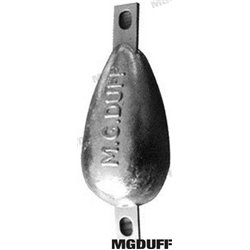 ANODO PLACA ZINC 2,1 KG M10