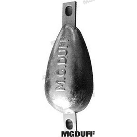 ANODO PLACA ZINC 2,1 KG M10