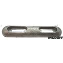 ANODO PLACA ZINC 2,4 KG M10