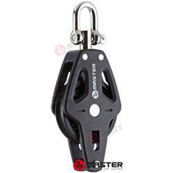 POLEA SIMPLE RODAMIENTOS C/ARRAIGO 72MM