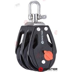 POLEA DOBLE C/SEGURO 40MM