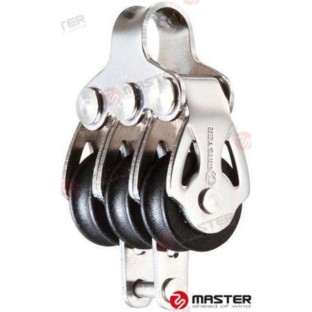 POLEA TRIPLE C/ARRAIGO 16MM