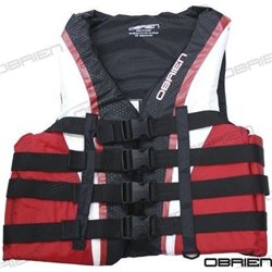 CHALECO 4B PRO NYLON ROJO - M