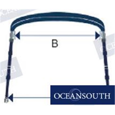 TOLDO BIMINI 3 ARCOS 170/190 CM