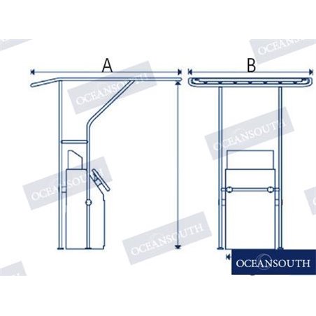TOLDO CONSOLA 1400 X 1700
