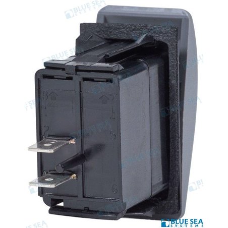 INTERRUTTORE LUCE Off-(On) Negro