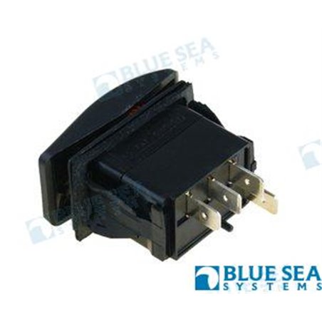 INTERRUTTORE LUCE(On)-Off-On Negro