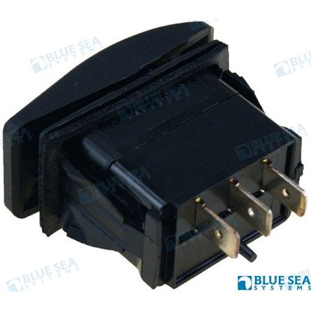 INTERRUTTORE LUCE (On)-Off-(On) Negro