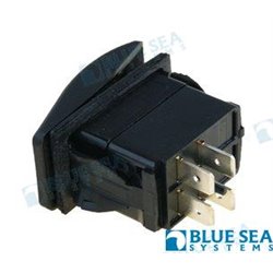 INTERRUTTORE LUCE Off-(On) Negro