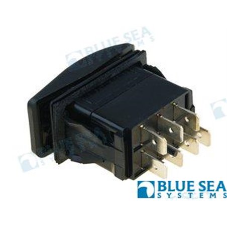 INTERRUTTORE LUCE (On)-Off-On Negro