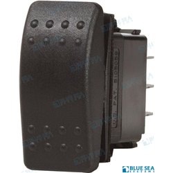 INTERRUTTORE LUCE (On)-Off-(On) Negro