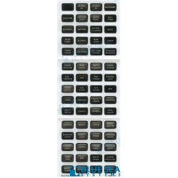 ETIQUETAS PANEL FONDO NEGRO